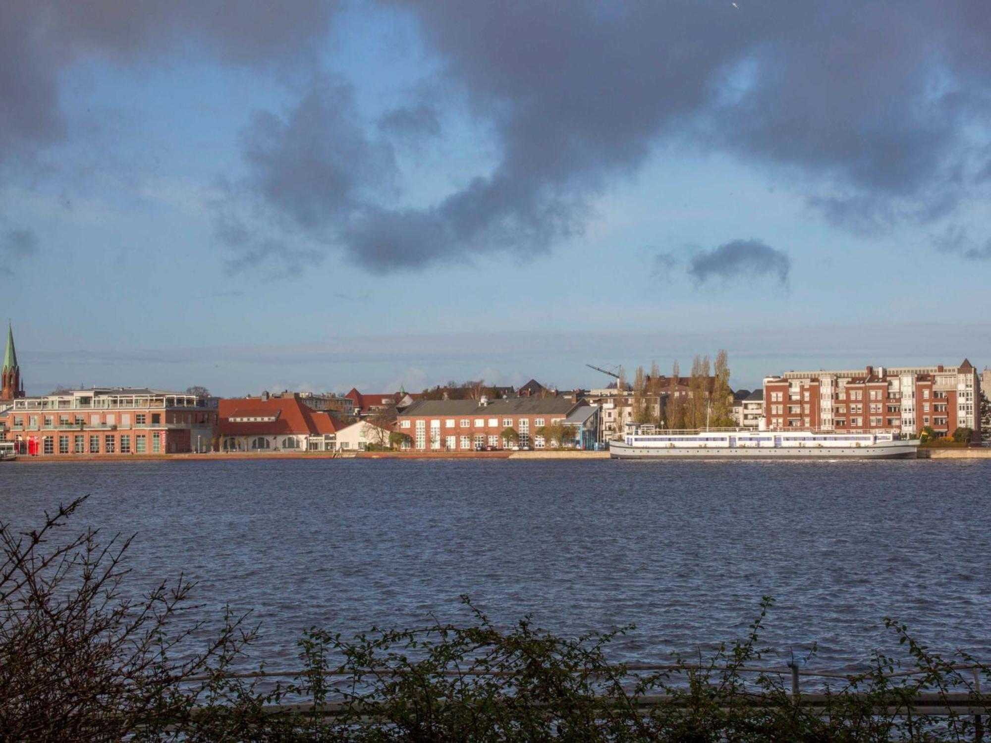 089 Fewo Skyline_ Direkte Strandla Wilhelmshaven Exteriör bild